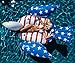 Mimosa Inc American Flag Bald Eagle Inflatable Premium Quality Giant Size Pool Float