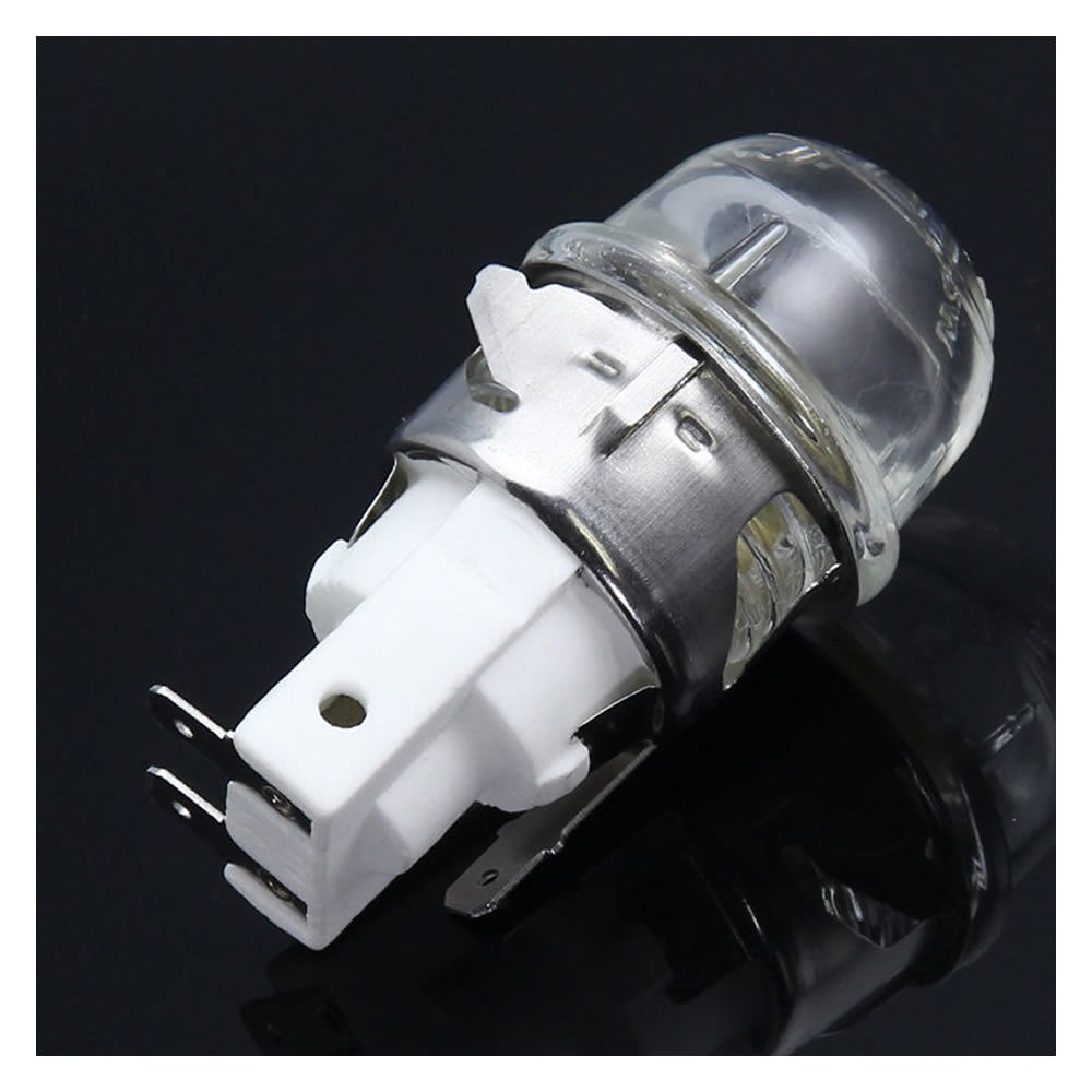E14 2501 Oven Lamp Holder Oven Head High Temperature of 300 Degrees Oven Cover With 15W Light Bulbs