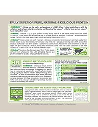 allmax isonatural Proteína WHEY Isolate, Amazing Taste Suplemento dietético, Chocolate 5 libra