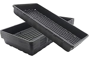 DDJKCZ 1020 Plant Growing Trays Without Holes