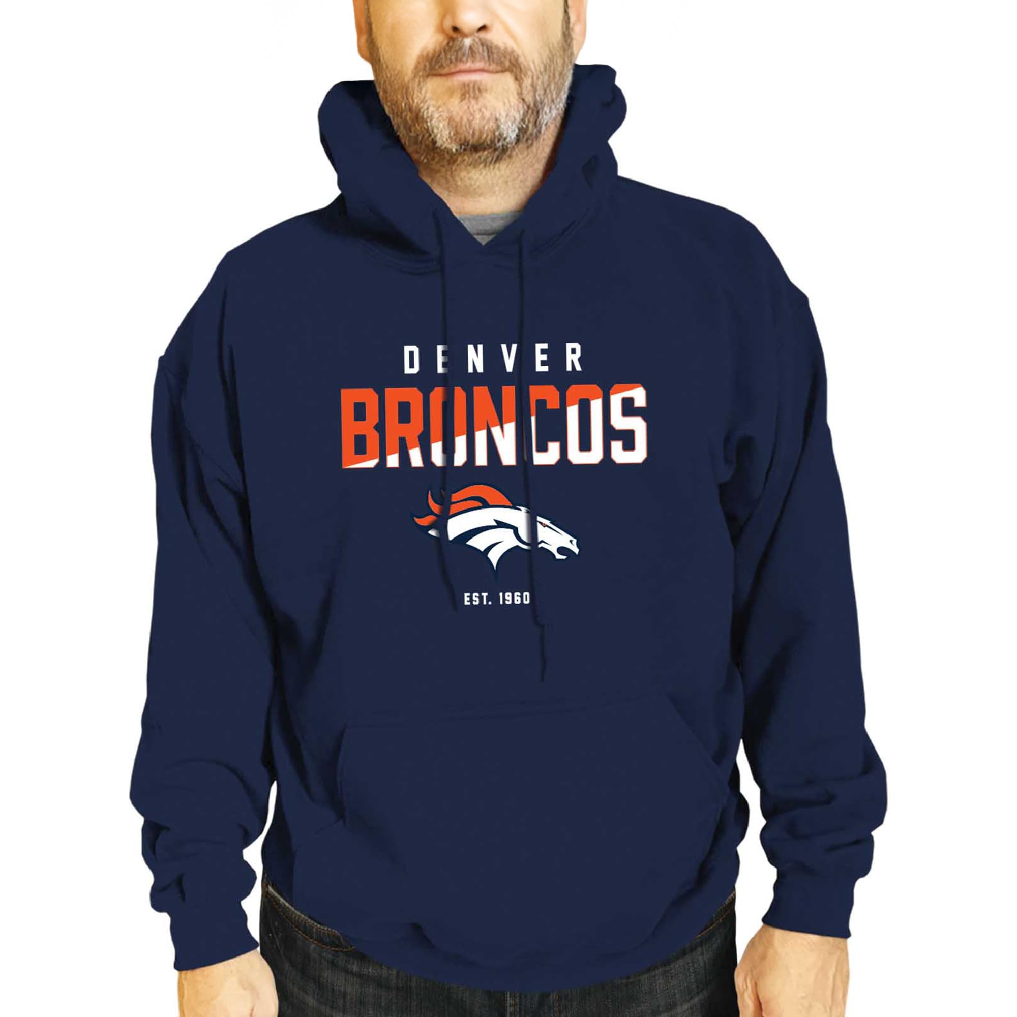 Team Fan Apparel Adult NFL Diagonal Fade Fleece