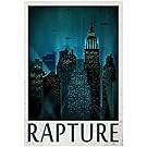 Rapture Retro Travel Poster 13 x 19in by Poster Revolution