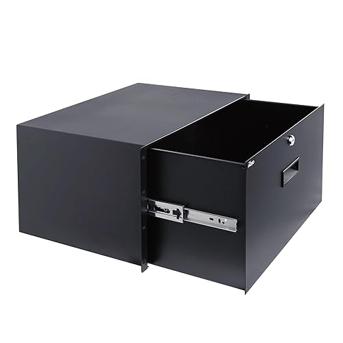 Tecmojo 6U Rack Drawer,Rack Mount Drawer for 19in Network Equipment ...