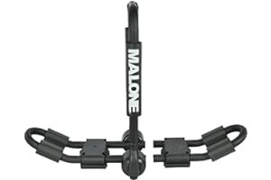 Malone Foldaway-5™ Multi-Rack Folding 1 or 2 Kayak, SUP, Canoe Carrier, Black (MPG125)