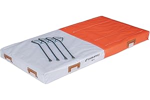Champro Double First Base (Orange/White, 15 x30 x3-Inch)