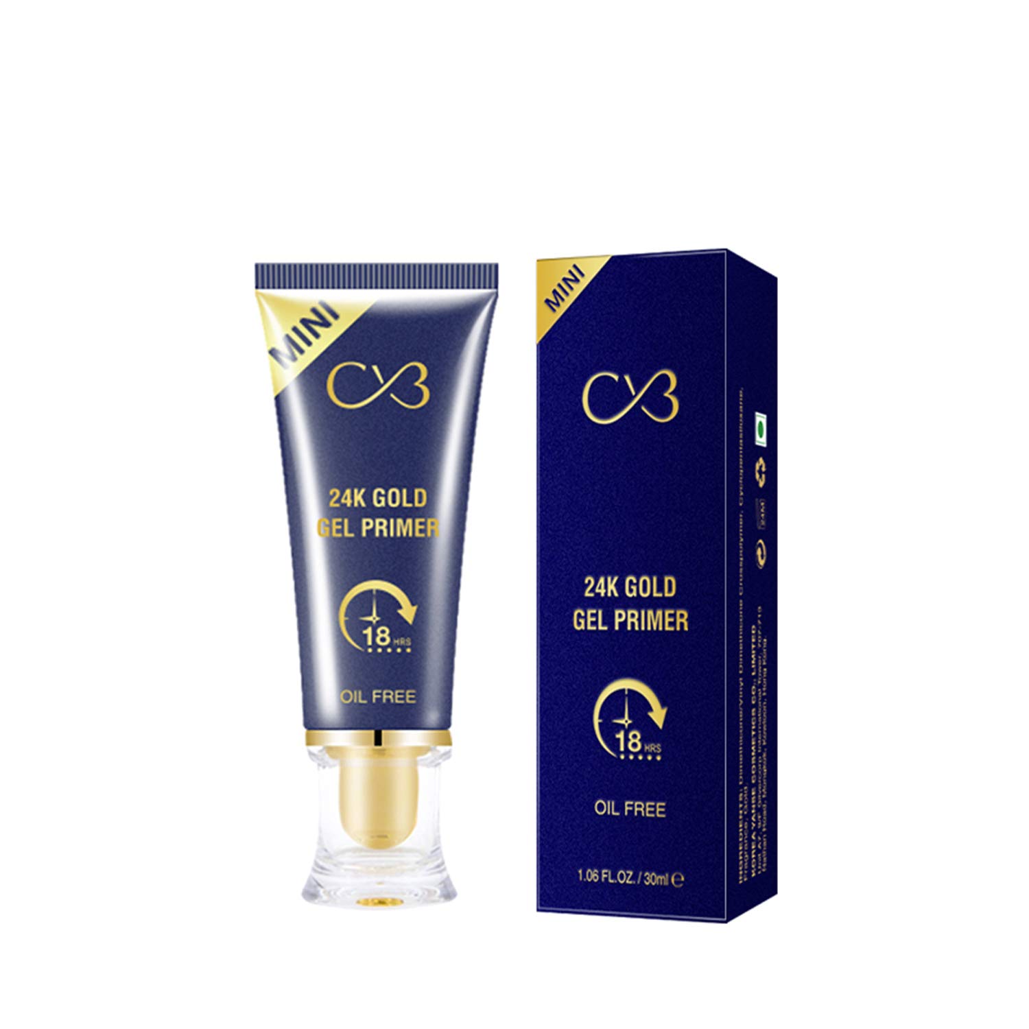 Buy CVB PL701 24K Gold Gel Primer for Pores Minimization, AntiAgeing