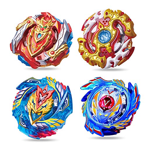 Battling Top Bay Burst Battle Avatar Attack Battle Set with Grip Starter Set and Arena Attack Pack - Included 4 Burst Gyros, 2 Launchers, 1 Stadium, 4 Stickers - Thumbnail 2
