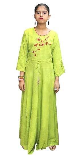 cotton gown for girls