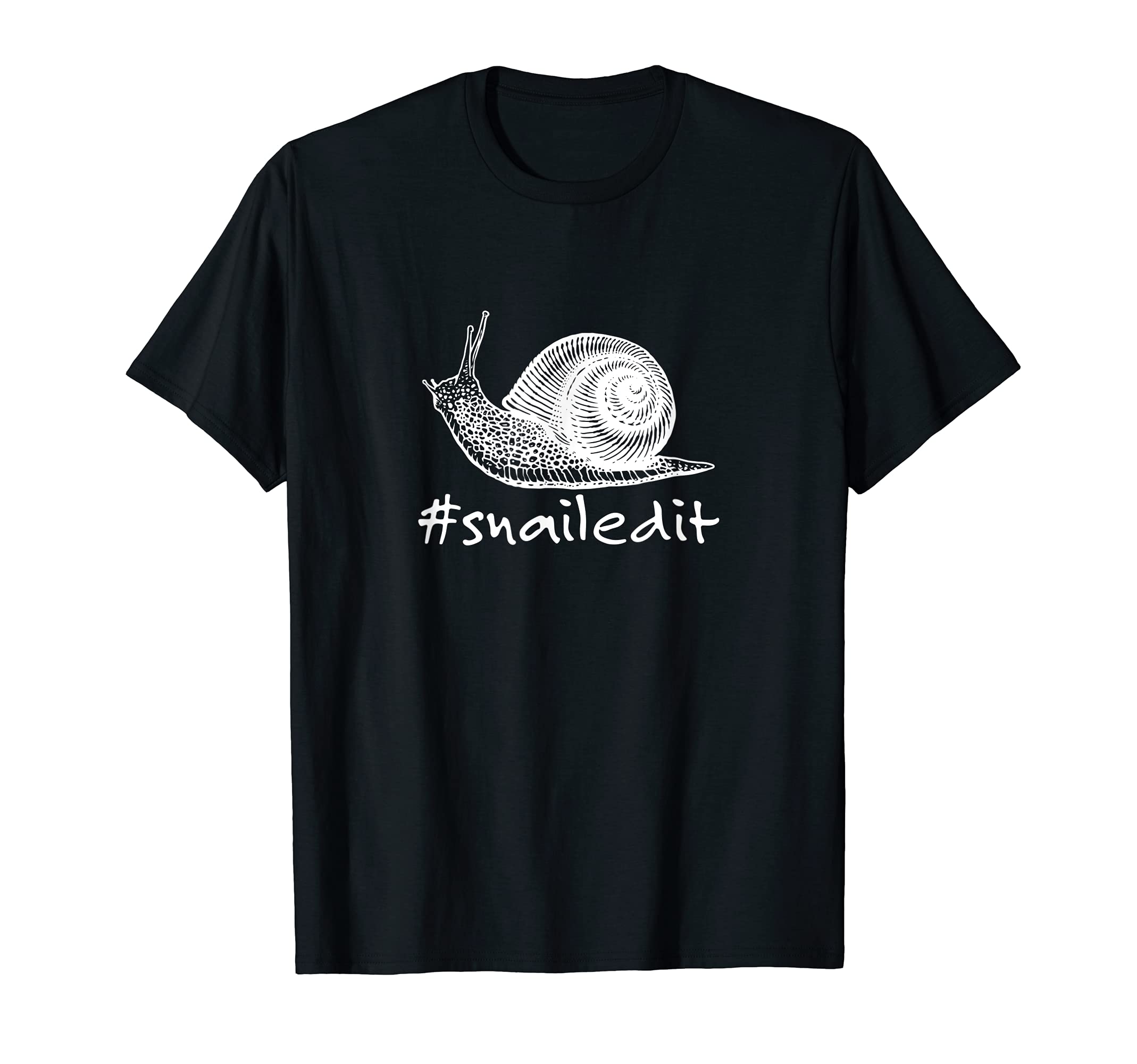 Snailed It, Funny Pet Snail Malacologist T-Shirt
