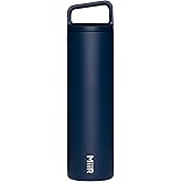 MiiR Wide Mouth Water Bottle - 20oz Insulated Water Bottle in Stainless Steel with Double Wall Vacuum Insulation, Leakproof Design, Keeps Drinks Hot or Cold