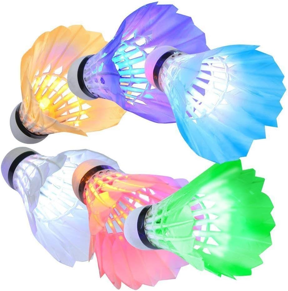 KEVENZ Goose Feather Badminton Shuttlecocks with Great Stability and Durability, High Speed Badminton Birdies (Multi) : Sports & Outdoors