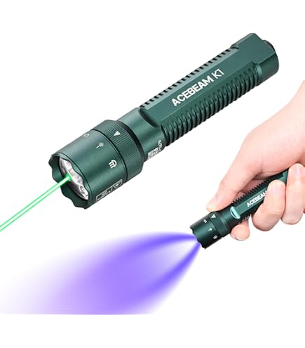 ACEBEAM Combo E70 SS Stainless Steel LED Flashlight -4000 Lumens