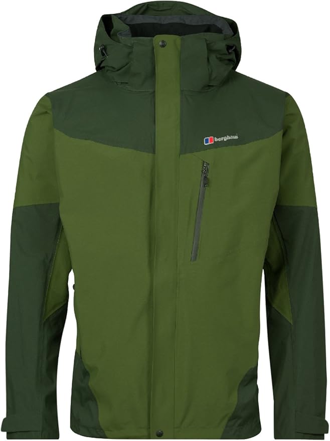 berghaus Herren Arran Waterproof Jacke, Chive/Duffel Bag, S: Amazon.de