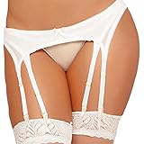 Yksh Womens Stretch Mesh Garter Belt With Metal Clasp Lace | Desertcart  Brunei