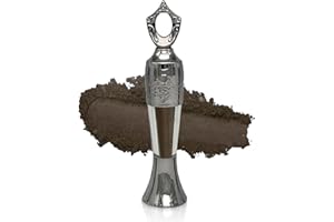 PDUHKO Sheda Powder Eyeliner, Sheda Eyeliner, Sheda Liner, Handmade 100% Natural Eyeliner in Powder Form, Long-Lasting Liner Arabic, Intense Color, Smudge-Proof(BROWN)