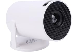 Tangxi Mini Projector with WiFi, 1080 FHD Home Theater Video Projector, Electronic Keystone, Manual Focus, 240 Rotation, 25dB