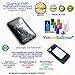 Cell Phone Radiation Shield - Anti-Radiation Shield Sticker for Cellular Phone Vortex BIO Shield BLACK Anti Radiation Tab for All Cell Phones and Small Tablets (Up to 7