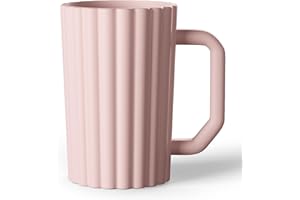 Mintlyfe Baby Bath Rinse Cup, Silicone Body Washing Rinser Cup with Easy Grip Handle (Blush)