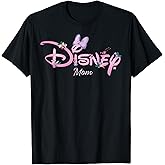 Disney Mom Minnie Mouse Logo Family Trip T-Shirt