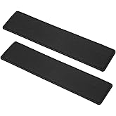 YELARXI Felt Base Shaper, Bag Bottom Shaper Purse Organizer Insert, Handbag Organizers Arc Corner Liner Board Insert, 13 x 3 Inch Fit for Purse Tote Bag Handbag Women (2 Pack, Black)