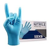 Wostar Nitrile Disposable Gloves Xsmall 4 Mil Pack