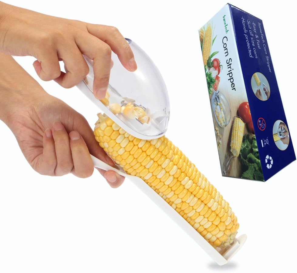 SameTech Corn Stripper Cutter Corn shaver Peeler Kitchen