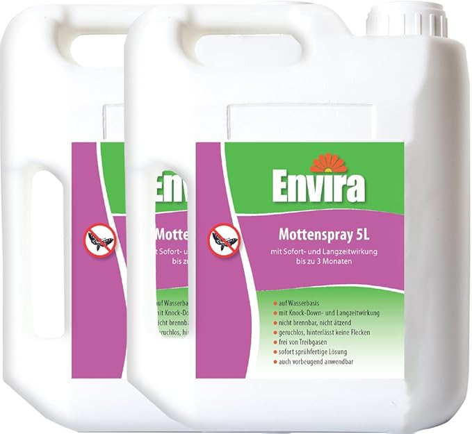 ENVIRA Motten Vernichtung 2x5Ltr