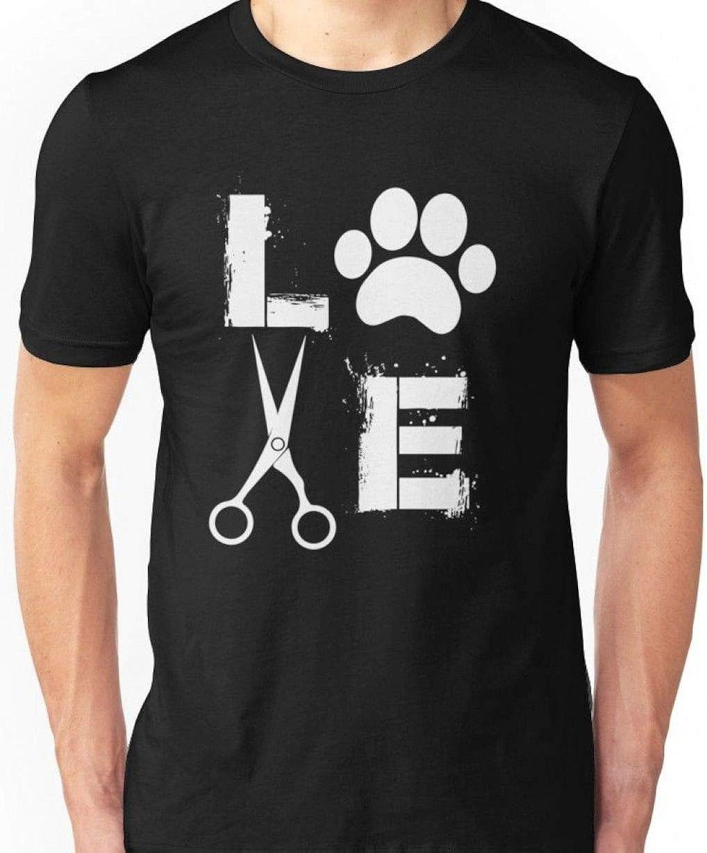 DogGroomingLoveTShirt Black Amazon.ca Clothing & Accessories