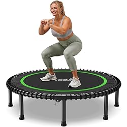 BCAN 48" Adult Fitness Trampoline with Durable