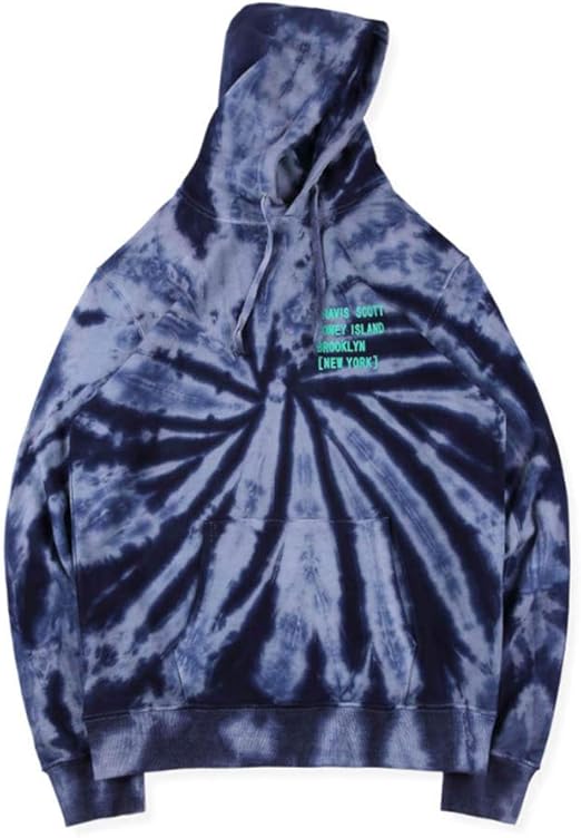 Amazon.com: Hoodie Tie Dyeing Travis Scott Tour Astronaut Logo ASTROWORLD Hoodies 2019 Men Women 