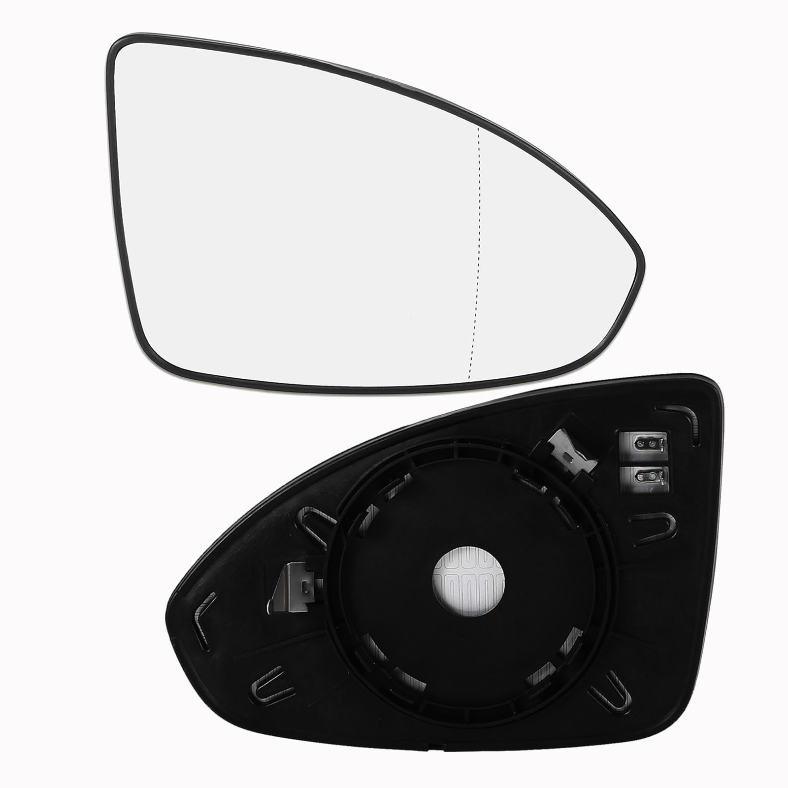 Photo 1 of TOP-VIGOR 1-Pack Passenger Side Heated Mirror Glass Compatible with 2011 2012 2013 2014 2015 2016 Chevrolet Chevy Cruze, Left Heated Mirror with Backing Plate, GA-CV1102,96893022, 95215098
