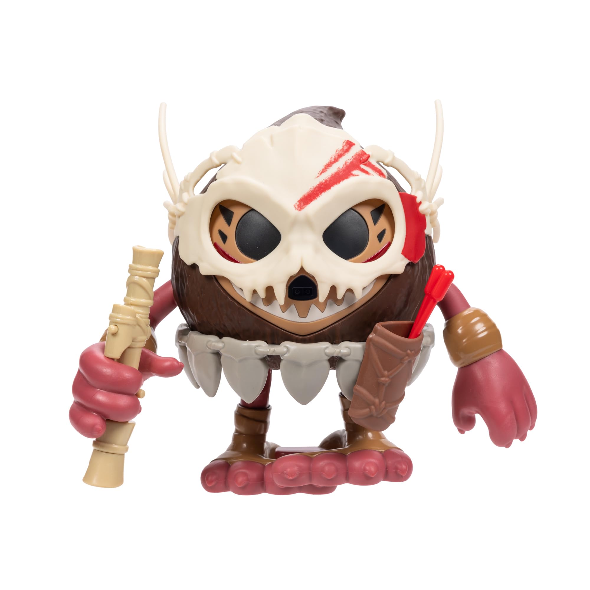 Photo 1 of Disney's Moana 2 Kotu Figure Walk & Talk Kotu with Mask, Dagger, Dart Tool and 3 Play Darts - Officially Licensed by Disney, Great Birthday for Girls and Boys