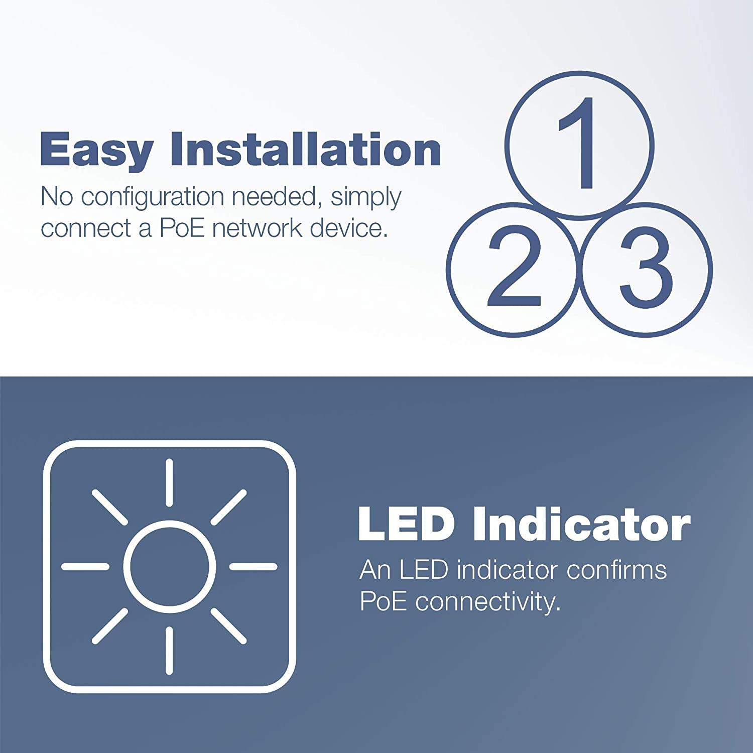 TRENDnet Gigabit Power Over Ethernet Injector, TPE-113GI (Version 3.0R), Full Duplex Gigabit Speeds, Connect Devices Up to 100m (328 ft), Wall Mount, Connect Network Devices Up to 100M (328 ft.)