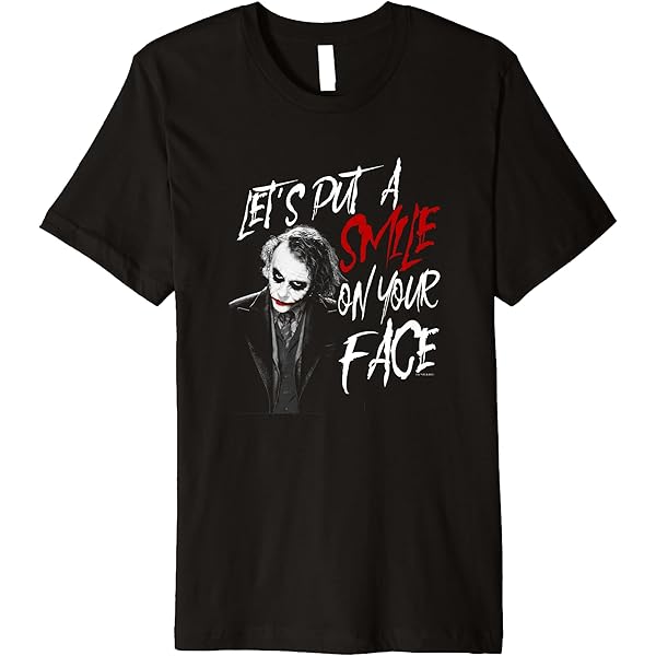 Amazon.com: The Dark Knight Joker Let's Put A Smile On Your Face