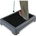 Step Stool,Mobility Step Stool for Adults,Non-Slip Step Platform for Seniors Indoor and Outdoor,Portable Step Riser,Safety Step Stairs for Car,Bedside,Shower(Black)