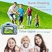 Toys for 4-6 Year Old Boys, Kids Camera HD Digital Video for Kids, Toddler Rechargeable Camera, Christmas Birthday Gifts Idea for 4 5 6 7 8 Boy by huwairen (Free 16GB Memory Card Included)