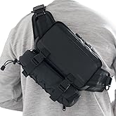 Zeromad Anti Theft Sling Crossbody Bag, Design for Travel, 6L, TSA lock, waterproof, secure storage, compact, stylish