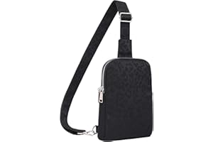 INICAT Small Crossbody Sling Bag Nylon Fanny Packs Fashion Sport Belt Bag Travel Shoulder Purses for Women