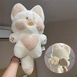 PEACHCAT Cute Cat Plush Pillow Kitten Plushie