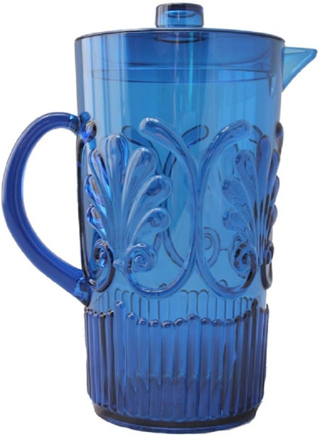 Le Cadeaux Fleur Pitcher, Blue