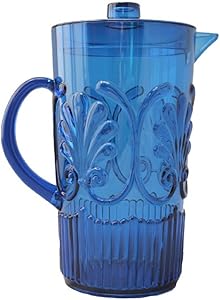 Le Cadeaux Fleur Pitcher, Blue