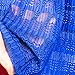 Costyleen Womens Summer Sexy See-through Bikini Cover up Sun Protective Beach Dress,Sapphireblue,XX-Large