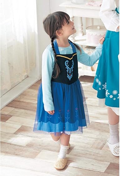 Amazon Co Jp ベルメゾン ディズニー エプロン ドレス 子ども 女の子 服 ファッション小物