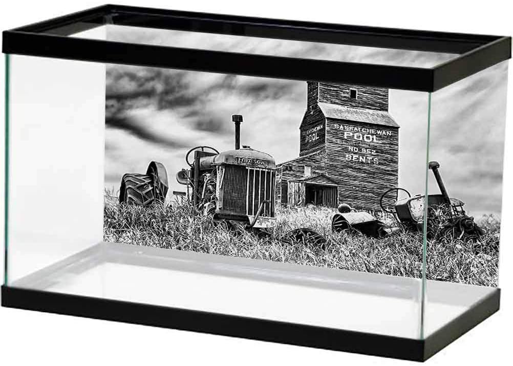 tractor fish tank decorations