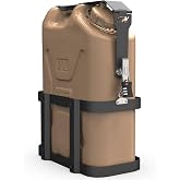 ELITEWILL 5 Gallon Water Container Mount Holder with Combination Lock | Fit for Scepter 20L Water Can,Anti-Theft Bracket,Truck Bed Overlanding Rack, for Camping, RV &amp; Off-Road Use