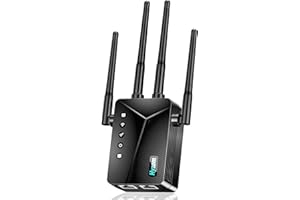 WiFi Extender, 2026 Strongest WiFi Extender Signal Booster, Whole Home Internet Repeater Covers up to 15,000 sq.ft and 50 Devices, Easy Setup | Banish WiFi Dead Zones