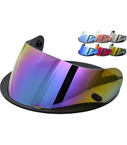 HJC DS-X1 Helmet Replacement HJ-27 Dual Lens Shield Clear : Automotive