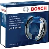 BOSCH BS315 Blue Drum Brake Shoe Set - Rear | Compatible with Select Volkswagen Beetle, Karmann Ghia, Super Beetle