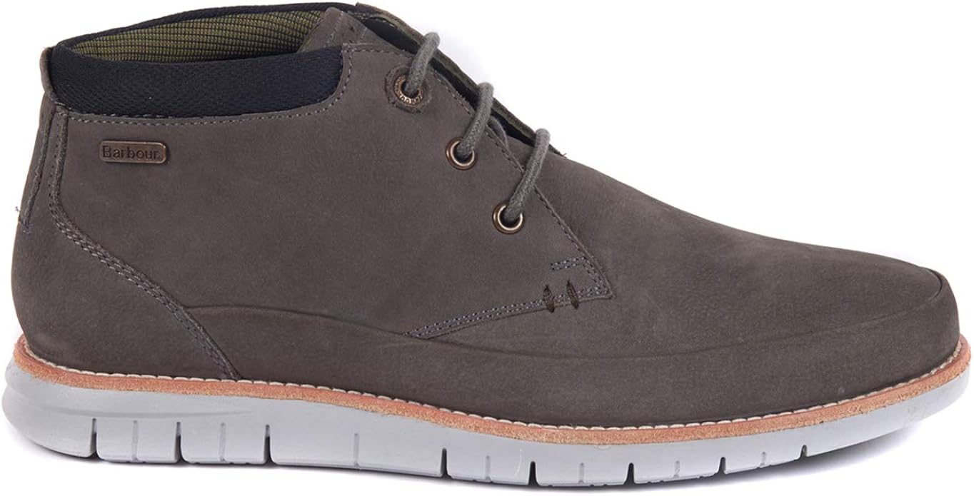 barbour black nelson chukka boot