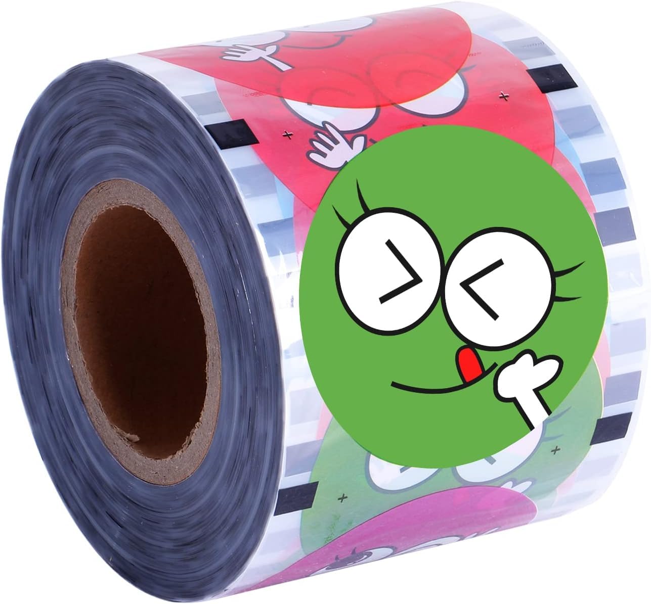 MXBAOHENG 2400pcs Bubble Tea Cup Sealing Film for Plastic and Paper Cups Φ90 mm (3.54'')- 95 mm (3.74'')